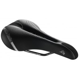Siodło SELLE ITALIA LADY GEL FLOW L (id match - L2) Manganese Tube 7,  fibra-tek, 310g czarne (NEW 2021)