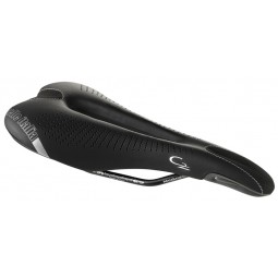 Siodło SELLE ITALIA C2 GEL FLOW S (id match - S2) Manganese Tube 7, fibra-tek, 290g czarne (NEW 2021)