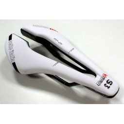 Siodło SELLE ITALIA SP-01 BOOST TM SUPERFLOW (id match - S3) manganese tube 7, białe, testowe zestaw SIT-0000000000157 (NEW)