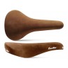 Siodło SELLE ITALIA TURBO 1980 NUBUK L (id match - L1) Fec Alloy 7, skóra nubuk, 295g brązowe (NEW)