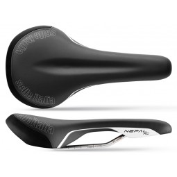 Siodło SELLE ITALIA NEPAL TI L (id match - L1) ti 316 tube 7, fibra-tek, czarne (DWZ)