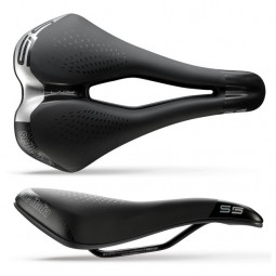 Siodło SELLE ITALIA SPORT S 5 LADY SUPERFLOW L (id match - L3) Fec Alloy 7, soft-tek, żelowe czarne (NEW)