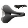 Siodło SELLE ITALIA TOURING T 3 FLOW S (id match - S2) Fec Alloy 7x9, soft-tek, żelowe czarne (NEW)