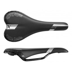 Siodło SELLE ITALIA X1 X-CROSS S (id match - S1) Fec Alloy 7, duro-tek, 320g czarne (DWZ)