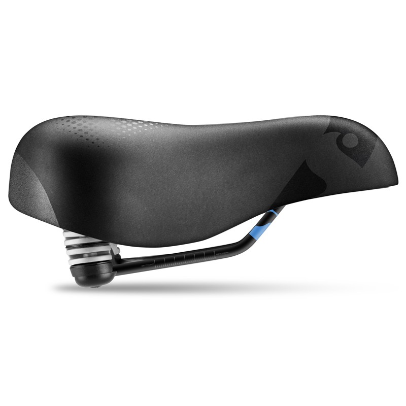 Siodło SPORTOURER ZETA COMFORT GEL (L FILL CITY) żelowe + elastomery unisex (NEW)