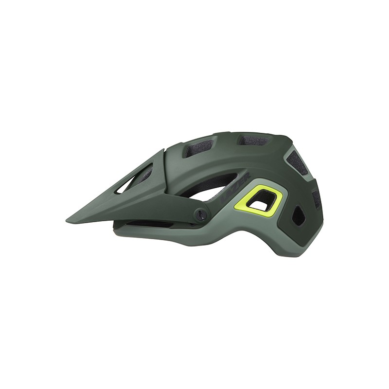 Lazer Kask Impala CE Matte Dark Green F-Yellow L