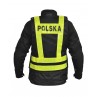 KAMIZELKA ODBLASKOWA OZONE POLSKA BLACK/FLUO YELLOW