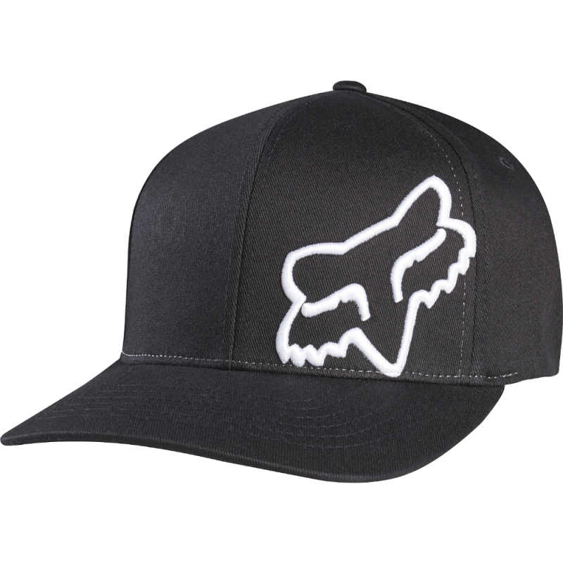 CZAPKA Z DASZKIEM FOX FLEX 45 BLACK/WHITE
