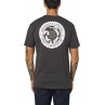 T-SHIRT FOX TREAD ON PREMIUM BLACK VINTAGE