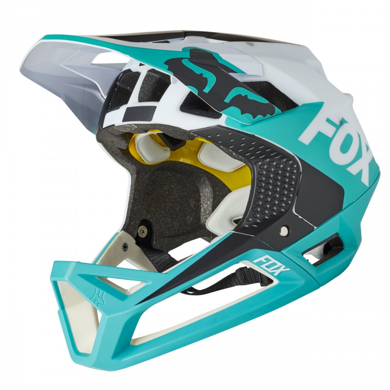 KASK ROWEROWY FOX PROFRAME BLOCKED TEAL