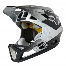 KASK ROWEROWY FOX PROFRAME VAPOR SILVER/BLACK