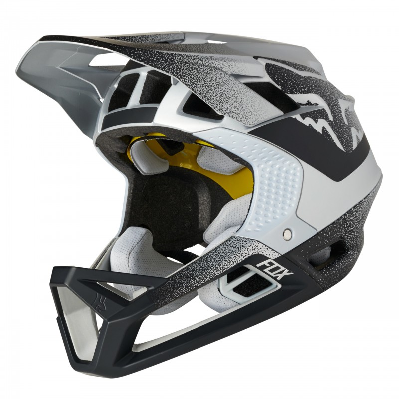 KASK ROWEROWY FOX PROFRAME VAPOR SILVER/BLACK