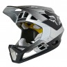 KASK ROWEROWY FOX PROFRAME VAPOR SILVER/BLACK
