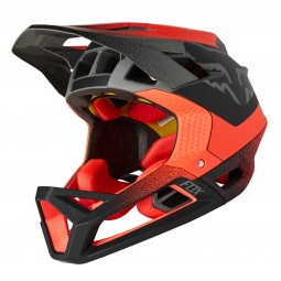 KASK ROWEROWY FOX PROFRAME VAPOR WHITE/RED/BLACK