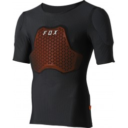 KOSZULKA FOX Z OCHRANIACZAMI BASEFRAME PRO BLACK