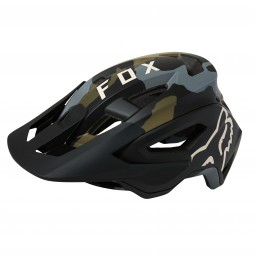 KASK ROWEROWY FOX SPEEDFRAME PRO GREEN CAMO