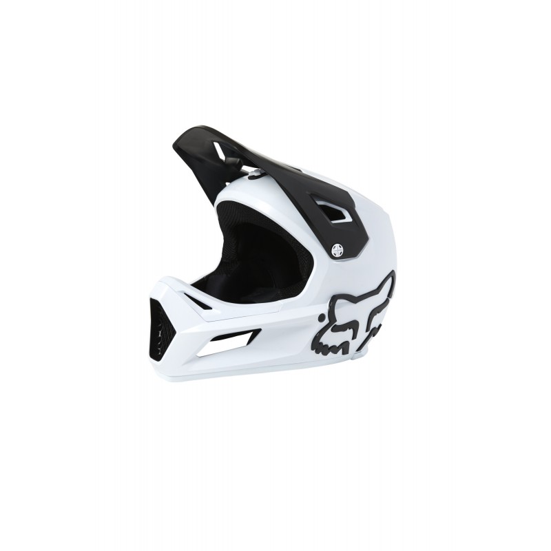 KASK ROWEROWY FOX RAMPAGE WHITE