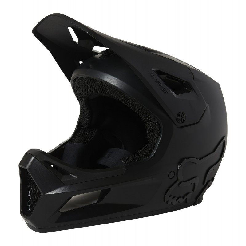 KASK ROWEROWY FOX RAMPAGE BLACK/BLACK
