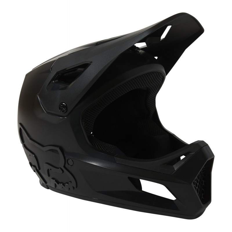 KASK ROWEROWY FOX RAMPAGE BLACK/BLACK
