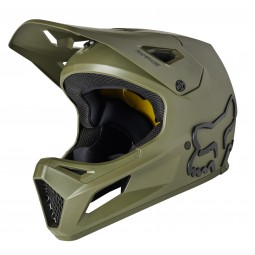 KASK ROWEROWY FOX RAMPAGE OLIVE GREEN