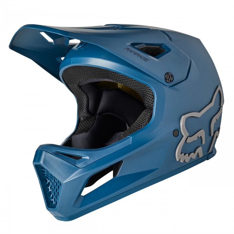 KASK ROWEROWY FOX RAMPAGE DARK INDIGO