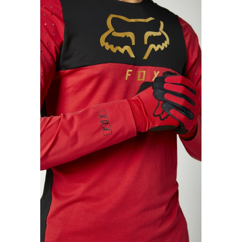 KOSZULKA ROWEROWA FOX Z DŁUGIM RĘKAWEM FLEXAIR DELTA CHILI