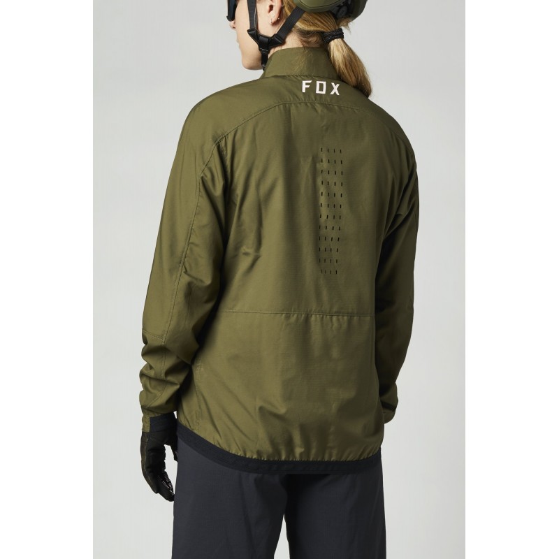 KURTKA FOX LADY RANGER WIND OLIVE GREEN