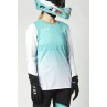 KOSZULKA ROWEROWA FOX LADY Z DŁUGIM RĘKAWEM FLEXAIR TEAL