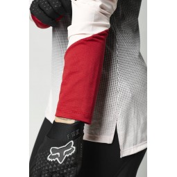 KOSZULKA ROWEROWA FOX LADY Z DŁUGIM RĘKAWEM FLEXAIR BLACK/PINK