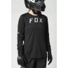 KOSZULKA ROWEROWA FOX LADY Z DŁUGIM RĘKAWEM DEFEND BLACK