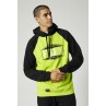 BLUZA FOX Z KAPTUREM EMBLEM FLO YELLOW