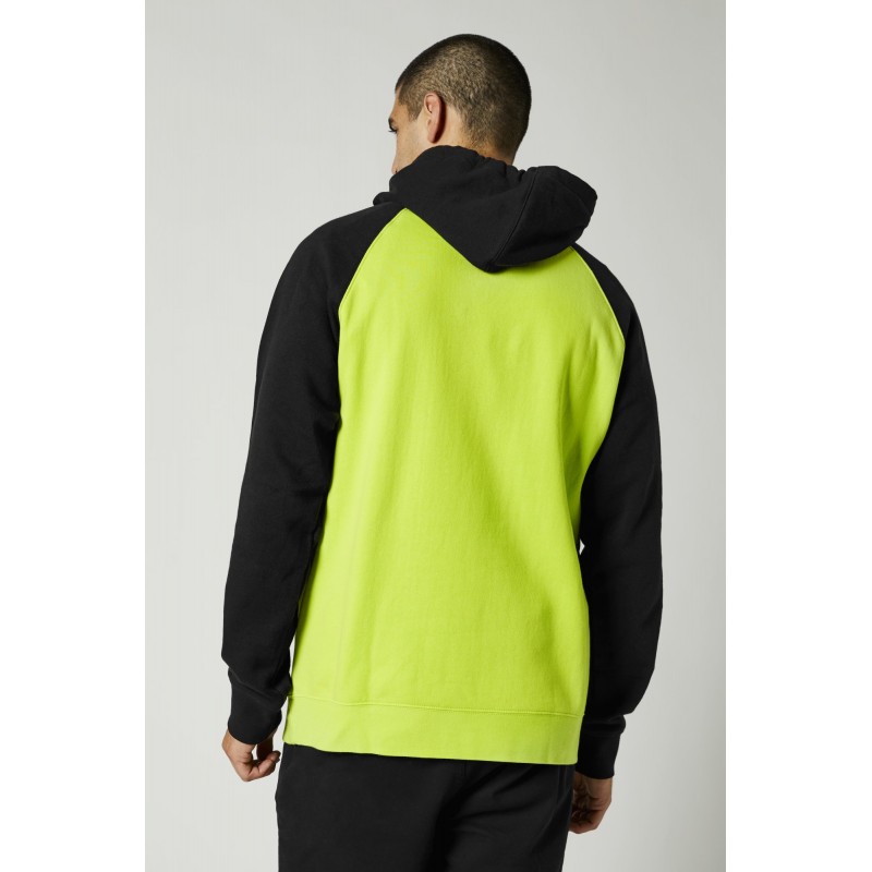 BLUZA FOX Z KAPTUREM EMBLEM FLO YELLOW