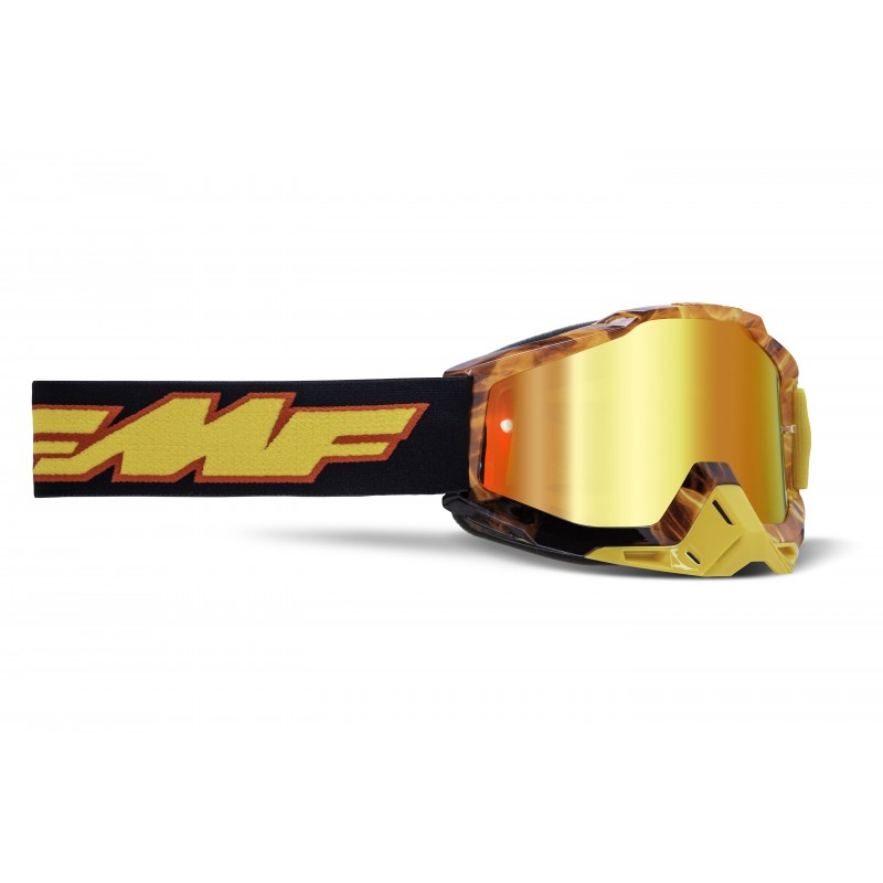 GOGLE FMF POWERBOMB SPARK - SZYBA MIRROR RED