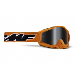 GOGLE FMF POWERBOMB ROCKET ORANGE - SZYBA MIRROR SILVER