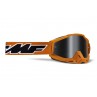 GOGLE FMF POWERBOMB ROCKET ORANGE - SZYBA MIRROR SILVER