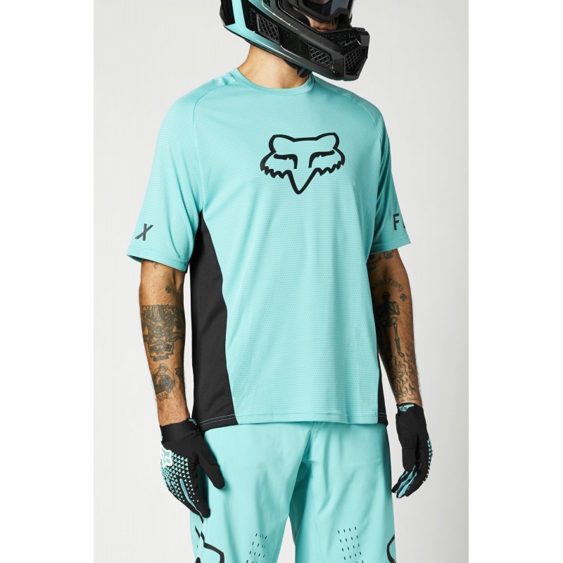 KOSZULKA ROWEROWA FOX DEFEND TEAL