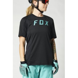 KOSZULKA ROWEROWA FOX LADY DEFEND BLACK