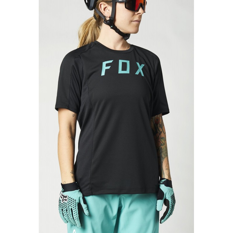 KOSZULKA ROWEROWA FOX LADY DEFEND BLACK