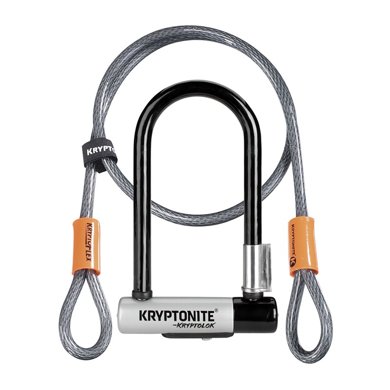 ZAPIĘCIE U-LOCK KRYPTONITE KRYPTOLOK MINI-7 (LINKA W ZESTAWIE) 8,2CM X 17,8CM