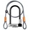 ZAPIĘCIE U-LOCK KRYPTONITE KRYPTOLOK MINI-7 (LINKA W ZESTAWIE) 8,2CM X 17,8CM