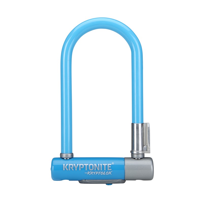 ZAPIĘCIE U-LOCK KRYPTONITE KRYPTOLOK MINI-7 LIGHT BLUE 8,2CM X 17,8CM