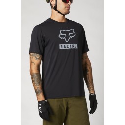 KOSZULKA ROWEROWA FOX RANGER BLOCK BLACK
