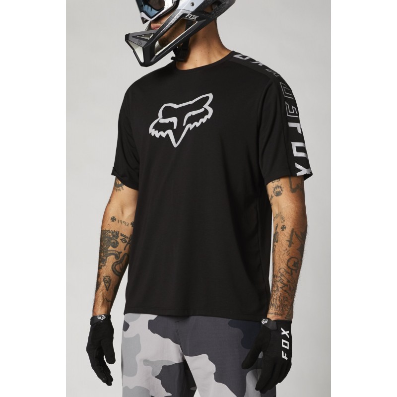 KOSZULKA ROWEROWA FOX RANGER DR BLACK