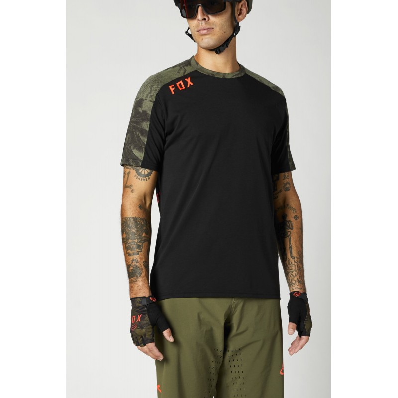KOSZULKA ROWEROWA FOX RANGER DR BLACK