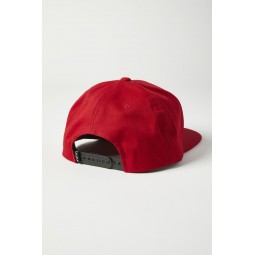 CZAPKA Z DASZKIEM FOX HEADERS SNAPBACK RED