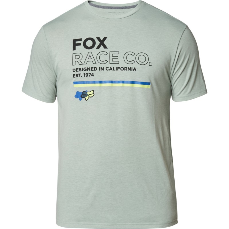 T-SHIRT FOX ANALOG TECH EUCALYPTUS