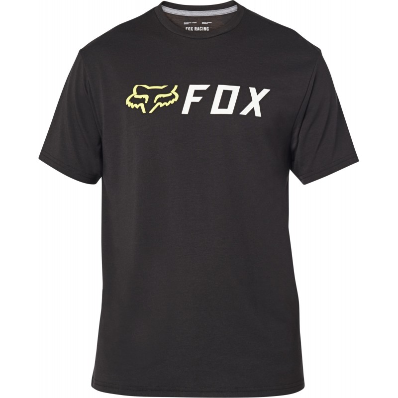 T-SHIRT FOX APEX TECH BLACK