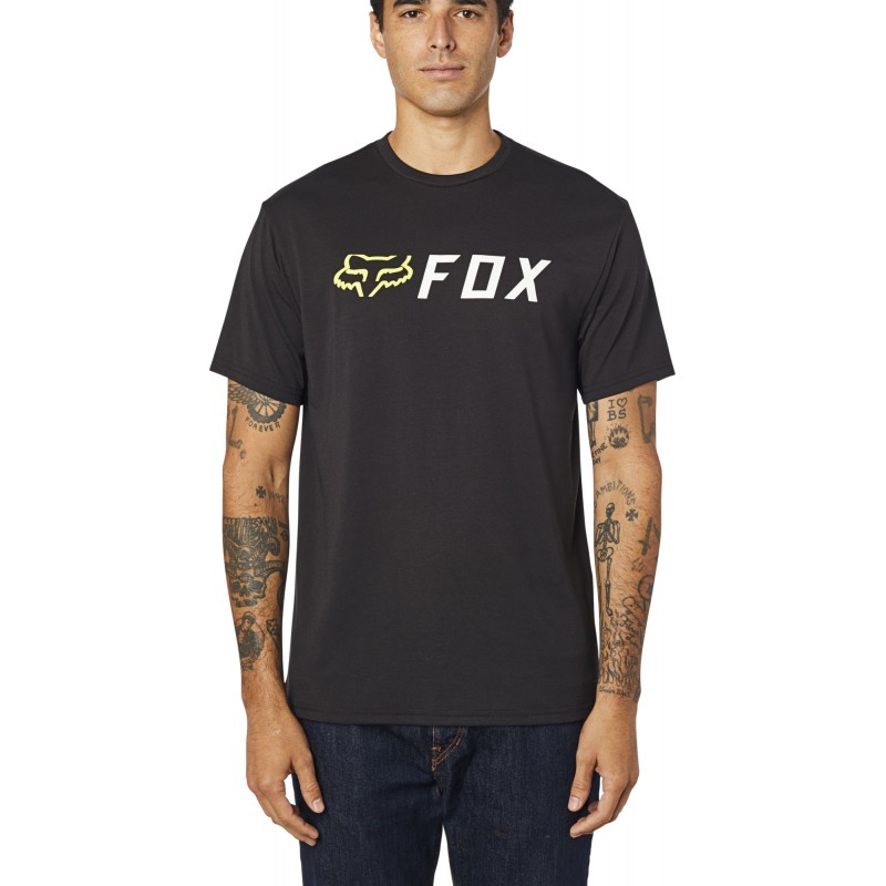 T-SHIRT FOX APEX TECH BLACK