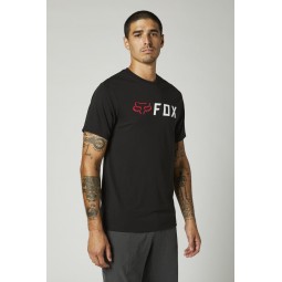 T-SHIRT FOX APEX TECH BLACK/RED