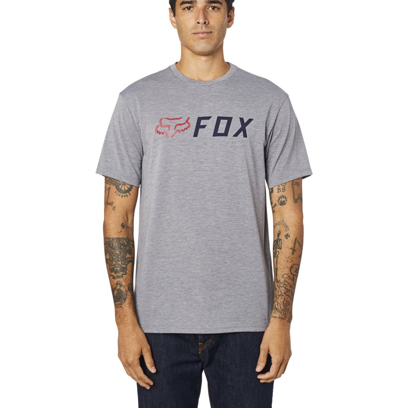 T-SHIRT FOX APEX TECH HEATHER GRAPHITE